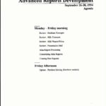 1994 Oracle Advanced Report Development